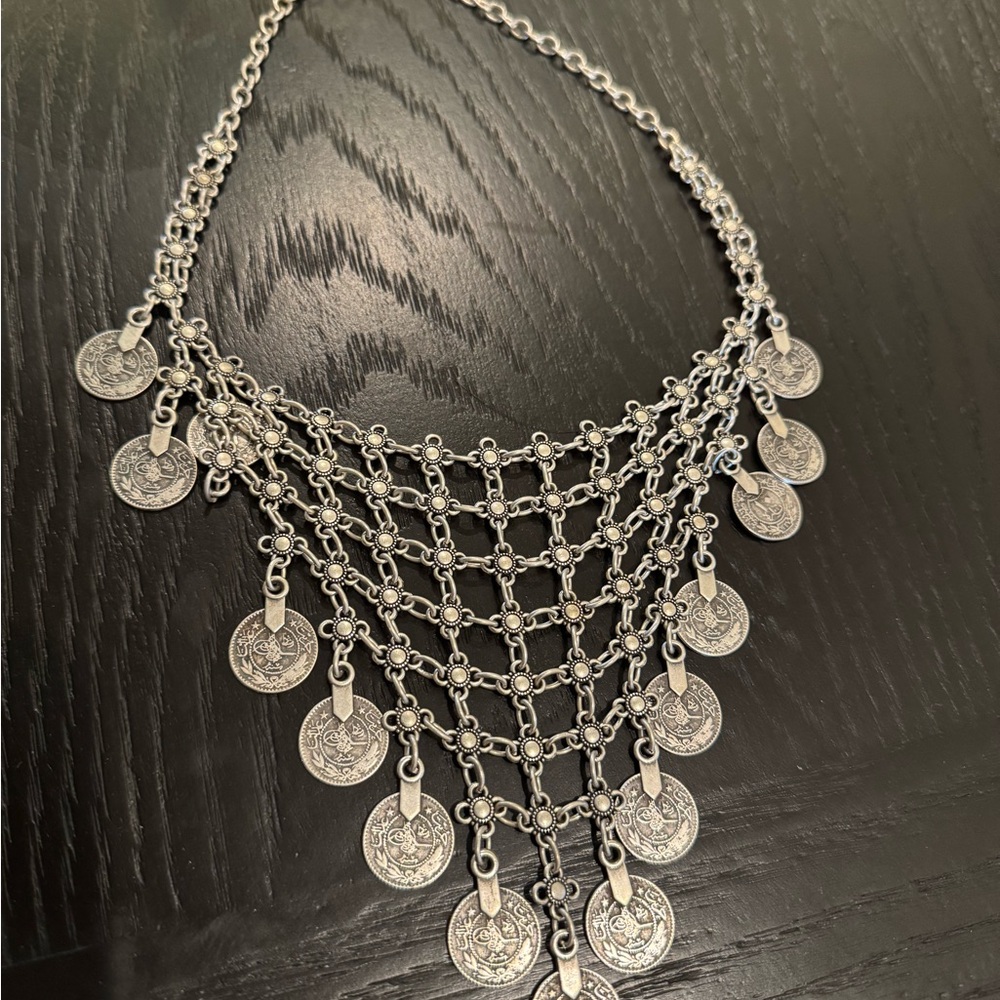Statement Coin Necklace